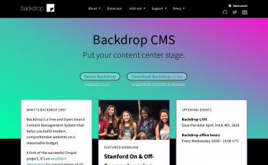 Backdrop CMS - What CMS?