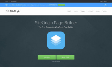 Siteorigin page deals builder